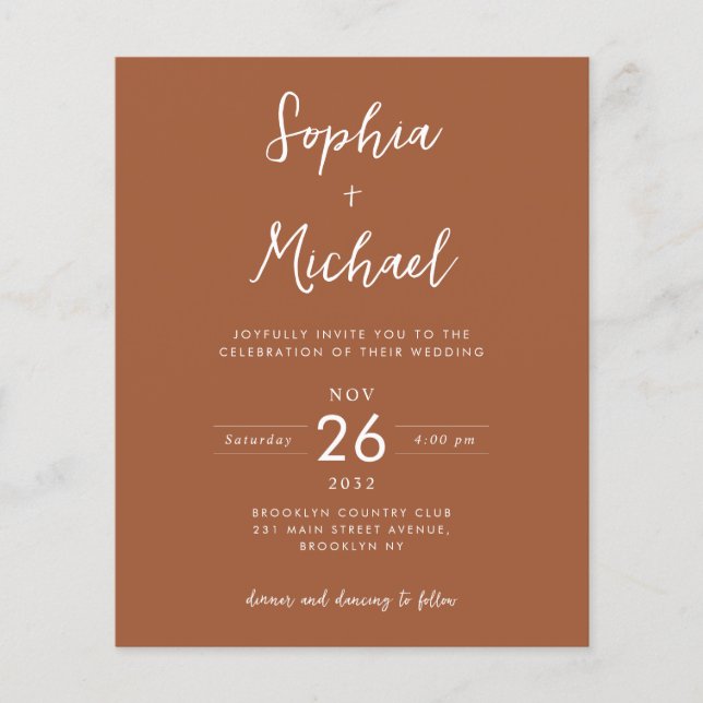 Détails de la photo du budget QR Site Web Terracot (Devant)