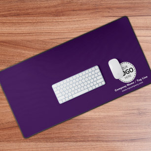 Détails du logo et de l'entreprise Mat de bureau p