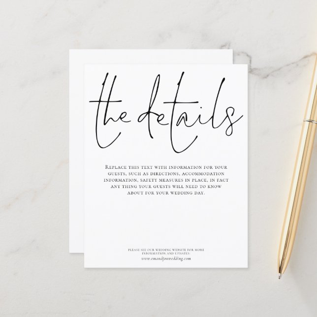 Détails du Mariage budgétaire Élégant boîtier de s (Devant/Arrière en situation)