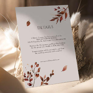 Détails du Mariage Cartes de boîtier