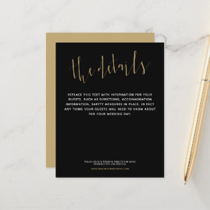 Détails du Mariage de script élégant pour le budge