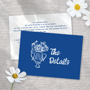 Détails du Mariage floral illustrée par un modèle