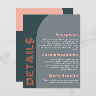 Détails du Mariage moderne Super Arch Retro