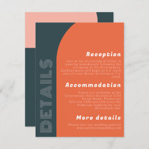 Détails du Mariage rétro Arch super   Bright Orang