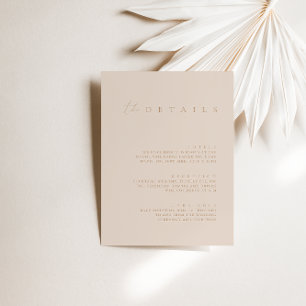Détails du Mariage rose et bleu sur la carte de bo
