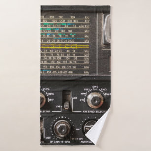 Détails d'un ancien récepteur radio am