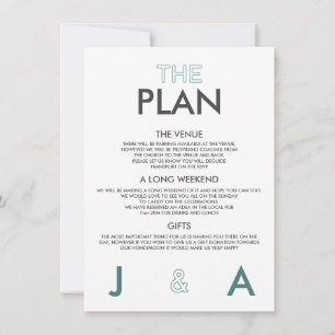 Détails minimaux du Mariage Invitation