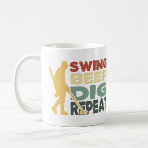Détecteur de métal Mug Swing Beep Dig Répéter drôl