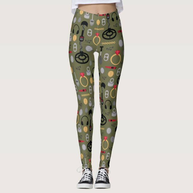 Détection des Leggings métalliques (Devant)
