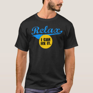 Détendez le T-shirt foncé adulte
