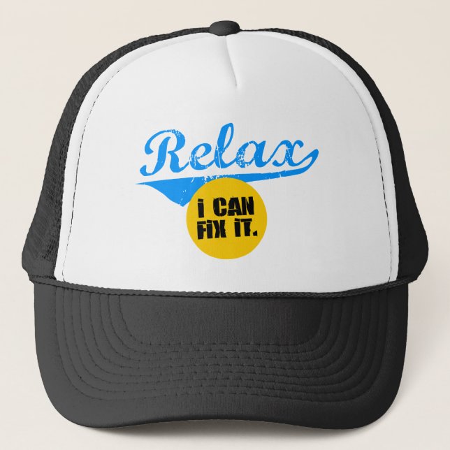 Détendez-moi peut le fixer des casquettes (Devant)