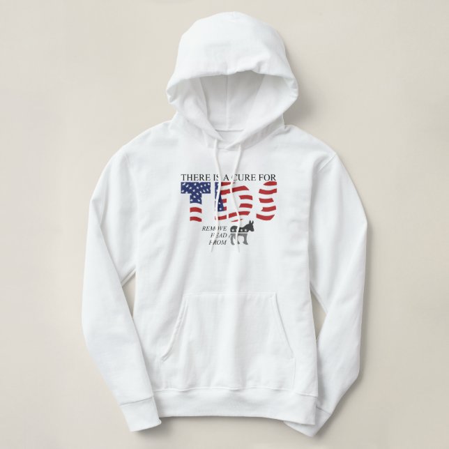 Détendez-vous dans ce sweat à capuche accrocheur e (Design devant)