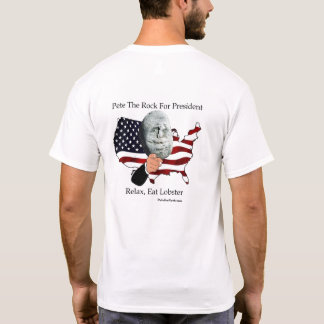 Détendez-vous, mangez du homard au dos T-shirt