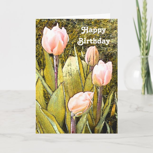 Détendez-vous, profitez, fêtez la carte d'annivers (Devant)