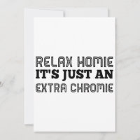 détends-toi mec c'est juste un t-shirt hipster chr