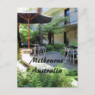 Détente dans Melbourne Australie carte postale