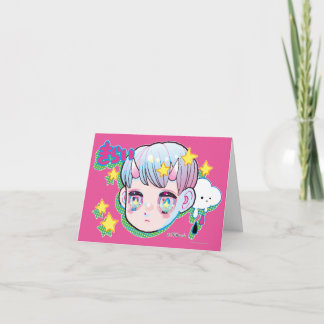 Détestez la carte de note (de Kirai), enveloppes