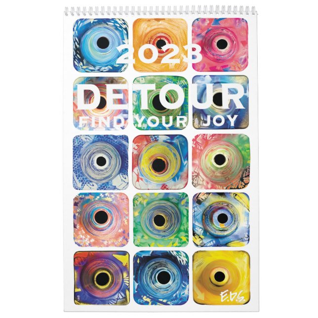 DETOUR 2023 Calendrier de l'art et de la gratitude (Protection)
