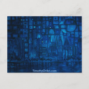 Detroit Blue I - Carte postale