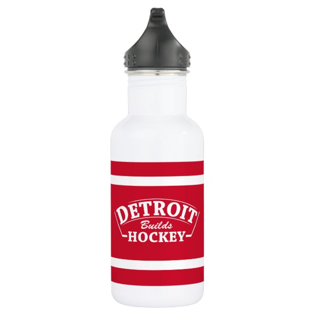 Detroit construit une bouteille d'eau de hockey 18 (Droite)