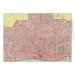 Détroit et ses environs