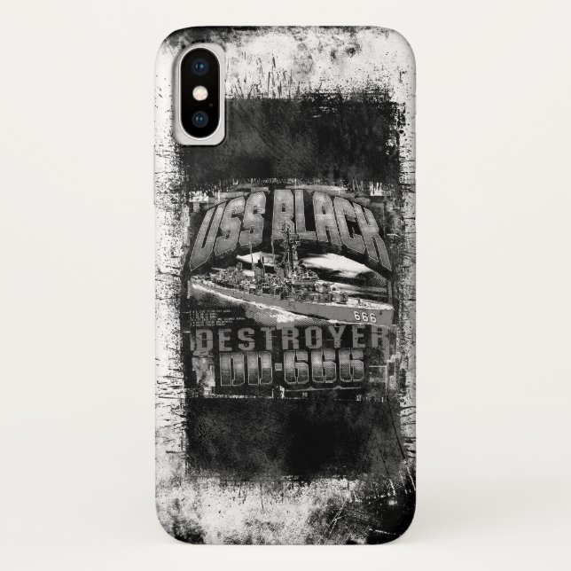 Détroyer iPhone noir / coque ipad (Dos)