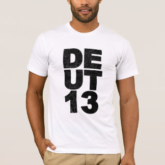 DEUT MENS - Aucun autre dieu retour T-shirt - BLAN