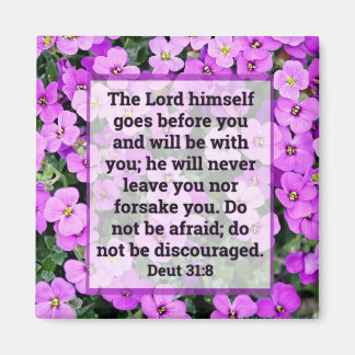 Deutéronome 31:8 Magnet