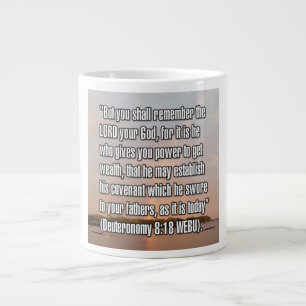 Deutéronome 8:18 WEBU Mug