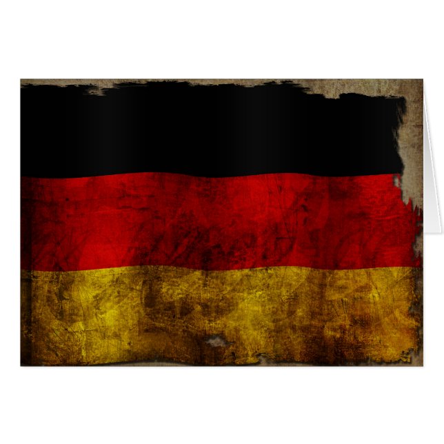Deutsch Flagge - Vintage... (Devant horizontal)