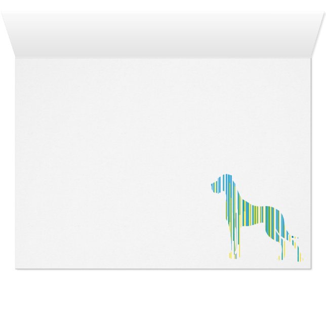 Deutsche Dogge Minimalistisch (Intérieur Horizontal (Bas))