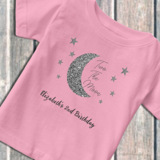 Deux à la Lune T-Shirt pour bébé 2e anniversaire (Créateur téléchargé)