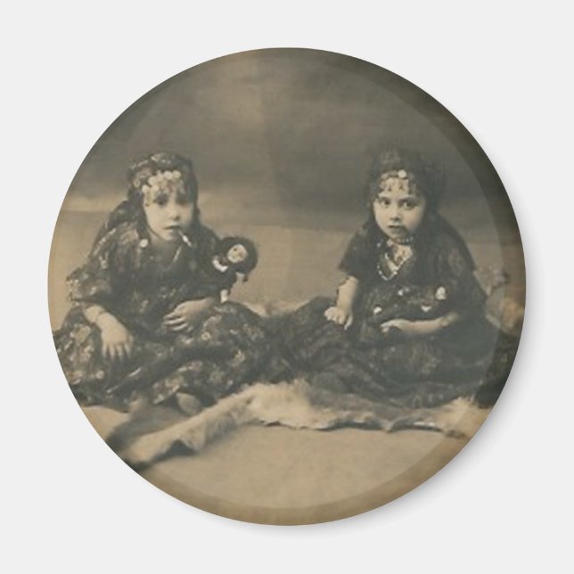 Deux aimants pour enfants tziganes (Devant)