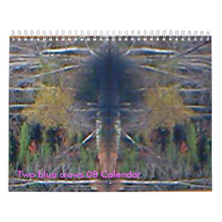 Deux calendrier bleu des corneilles 08