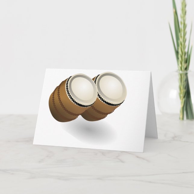 Deux cartes de voeux Bongos (Devant)