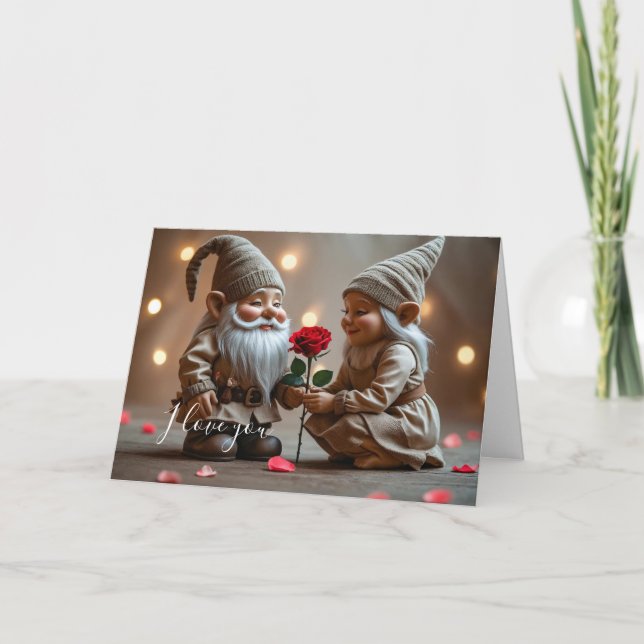 Deux cartes de voeux Valentin (Devant)