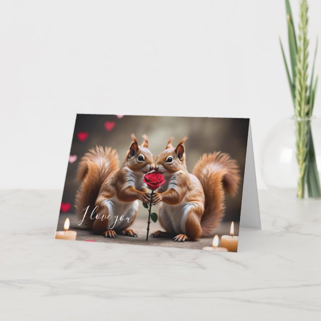 Deux cartes de voeux Valentin (Devant)