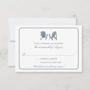 Deux chaises Adirondack RSVP