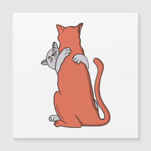 Deux chats s'unissent en amitié
