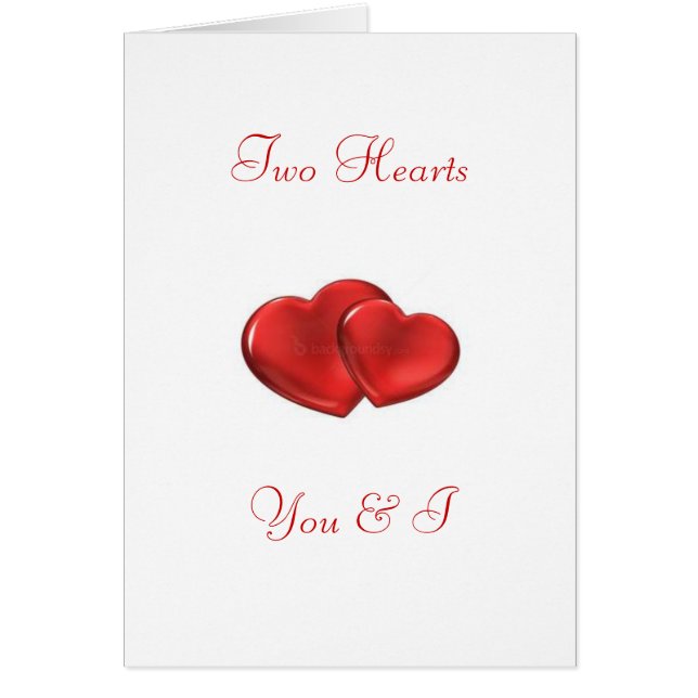 deux coeurs (Devant)