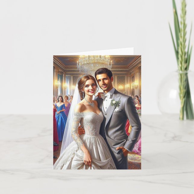 Deux Cœurs Déterminés, carte pour tous (Devant)