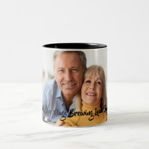 Deux Coeurs une Mug Valentine's Photo Café Mug