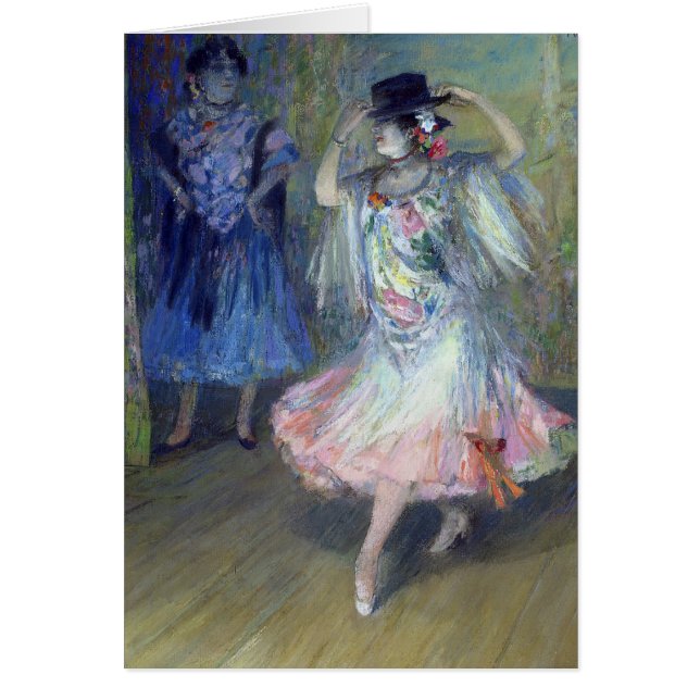 Deux danseurs espagnols, 1852 (Devant)