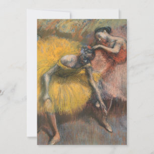 Deux danseuses, Jaune et Rose   Edgar Degas