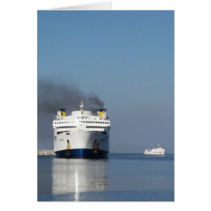 Deux ferrys en Grèce