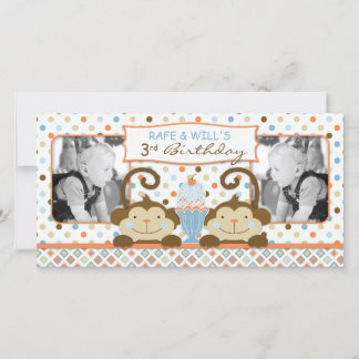 Deux fois le Carte photo Fun BOYS
