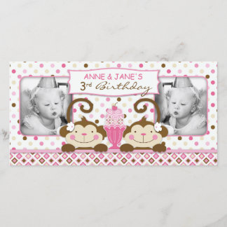 Deux fois le Carte photo Fun GIRLS