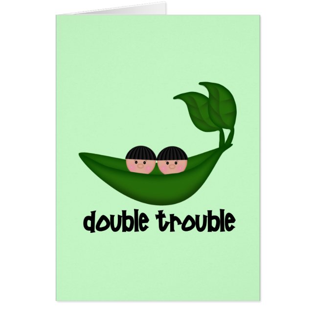 Deux garçons Double Trouble Peapod (Devant)