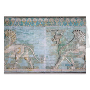 Deux griffons à ailes, du palais de