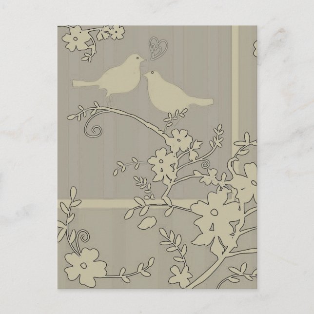 Deux Inséparables ~ Carte postale (Devant)